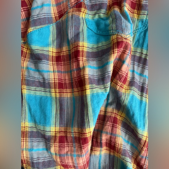 EUC royal Robbins plaid lightweight button down shirt, size s - Picture 3 of 5
